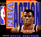 Заставка игры NBA Action Starring David Robinson
